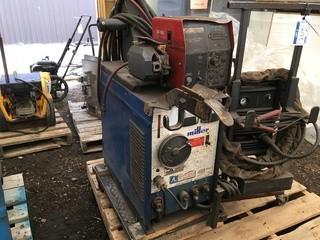 Miller CP 200 3 Phase Welder c/w Canox Wire Feeder.