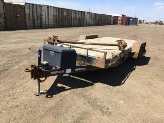 2017 Southland 18' T/A Pintle Hitch Trailer S/N 2S9JC3311H1036823. Requires Repair.