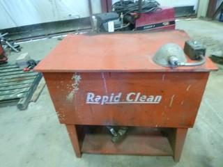 Rapid Clean Parts Cleaner, C/w Pump and Light (NF-15)
