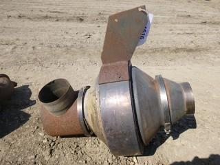 Catalytic Exhaust Model 16SX Exhaust Resonator/Spark Arrestor, SN 19746 (WR5-2)