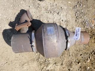 Catalytic Exhaust Model 14SX Exhaust Resonator/Spark Arrestor, SN 2613 (WR5-2)