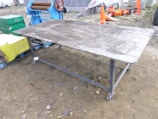 Rolling Work Bench, 4' x 8' x 31" (WR5-1)