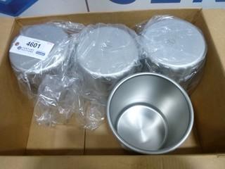 (4) Vollrath 6 Qt Stainless Steel Bain Marie (EE 3-31)