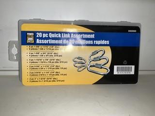 New 20 Piece Quick Link Assortment Kit.
