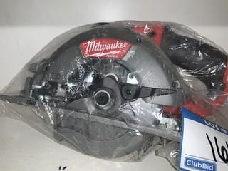 New 12 Volt Milwaukee 5 3/8" Skill Saw, No Battery.