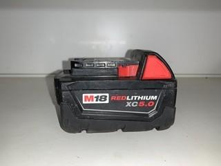 18 Volt Milwaukee Battery XC 5.