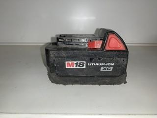 18 Volt Milwaukee Battery XC.