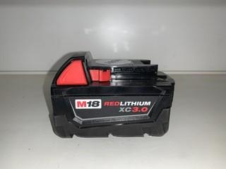 18 Volt Milwaukee Battery XC 3.0.
