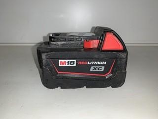 18 Volt Milwaukee Battery XC.