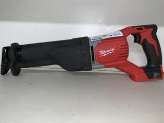 18 Volt Milwaukee Sawsall, No Battery.