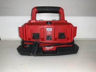18 Volt Milwaukee 6 Pack Charger.