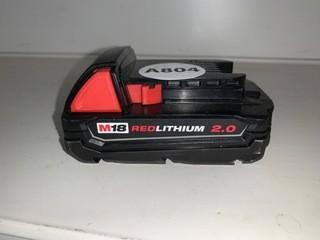 18 Volt Milwaukee Battery 2.0.
