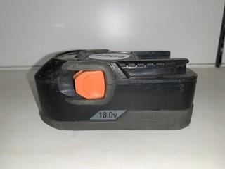 18 Volt Rigid Battery.