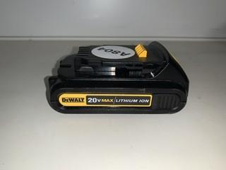 20 Volt Dewalt Battery, DCB207.