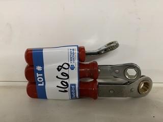 Mac Tools Ratchet Wrenches, 13mm, 15mm, 10mm.