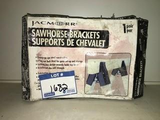 Saw Horse Brackets.