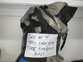 (4) Eco Tire Tote Storage Bags.
