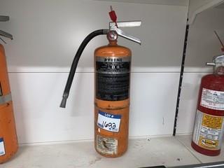 Fire Extinguisher.