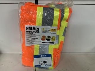 (2) 2XL Long Sleeve Hi Vis Shirts.