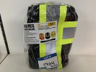 (2) M Long Sleeve Hi Vis Shirts.