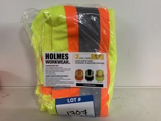 (2) M Long Sleeve Hi Vis Shirts.