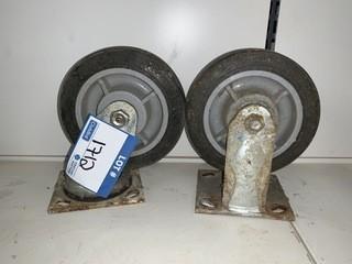 (2) Bolt on Wheels.