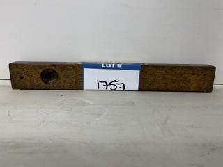 Wooden Level.