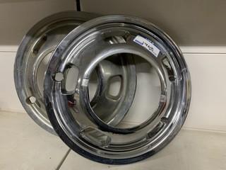 (2) Rim Covers 18".