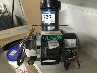 Unused Becket Oil Burner, Missing Electrical Cover.