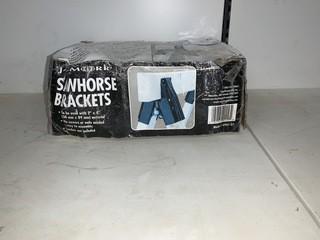 Saw Horse Brackets.