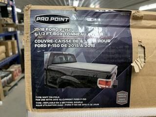 Tonneau Cover Fits 2015-2018 F150 6.5 FT Box.