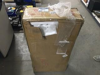Walker Edison, 32"Sliding White Door Accent, P/N AF32ALSDRO.