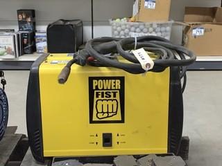 Power Fist Mig 130 Wire Feed Welder.