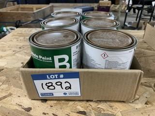 (6) Clover Dale Paint, Eco Logic 705, 70505B 765ML.