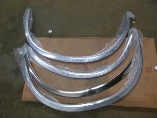 Chrome Fender Trim To Fit 1999-2007 Ford Super Duty