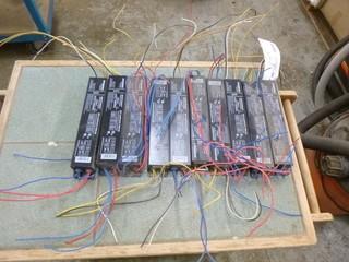 Qty Of (10) Sylvania 2-Lamp Programmed Start T5 Electronic Ballasts
