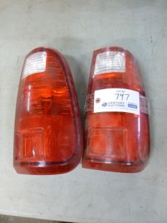 Pair Of Ford F-150 Tail Lights PN- 7C34-13404-A