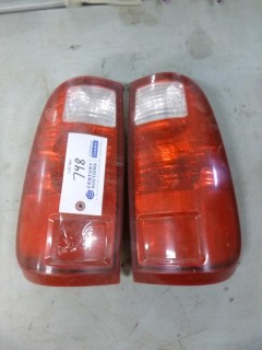 Pair Of Ford F-150 Tail Lights PN- 7C34-13402-A