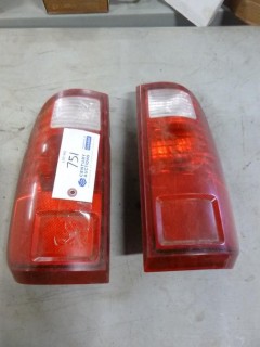 Pair Of Ford F-150 Tail Lights. PN- 7C34-13402-A