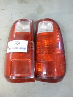 Pair Of Ford F-150 Tail Lights. PN- 7C34-13402-A