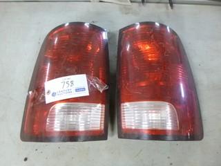 Pair Of Dodge Tail Lights. PN- 55277415AB