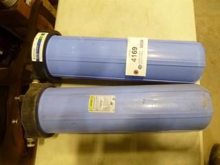 (2) Pentair Pentek Big Blue Water Filter, 3/4" NPT (NF-14)