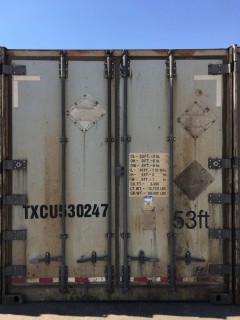 53' Storage Container # TXCU 530247
