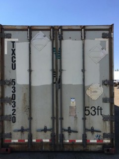 53' Storage Container # TXCU 530320.