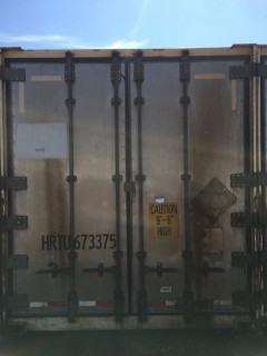 53' Storage Container # HRTU 673375.
