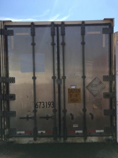 53' Storage Container # HRTU 673193.