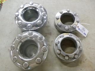 Qty Of (4) Hub Covers To Fit Ford