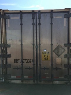 53' Storage Container # HRTU 673374.
