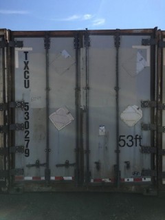 53' Storage Container # TXCU 530279.