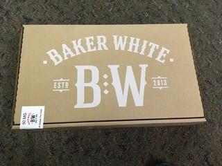 (96) Baker White Vape Juices, Rich Tobacco 50mg.